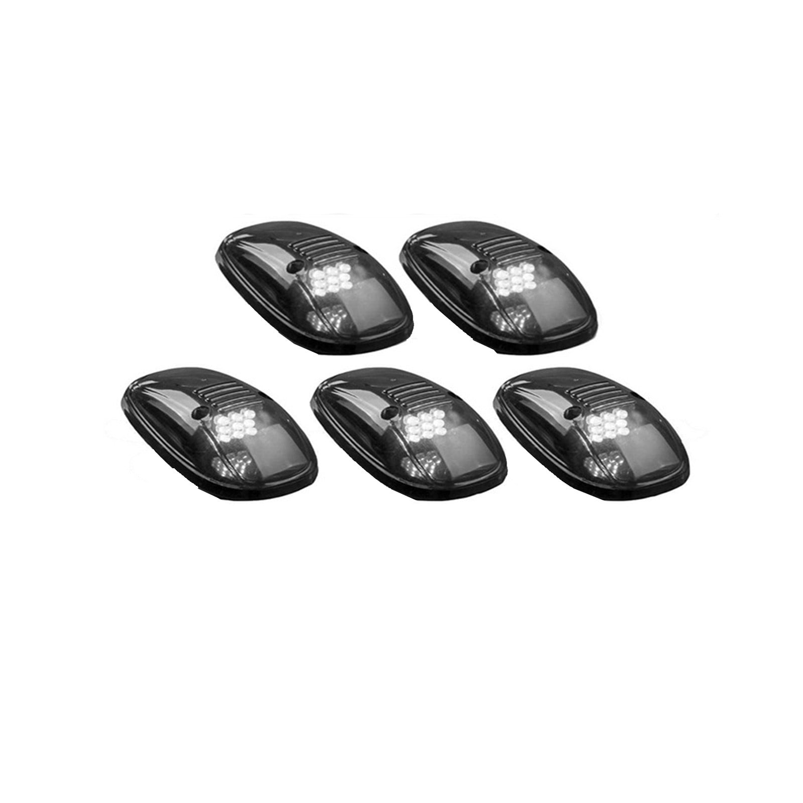 5PC Cab Lights for Truck Upgrade Smoke Cab Roof Running Top Marker