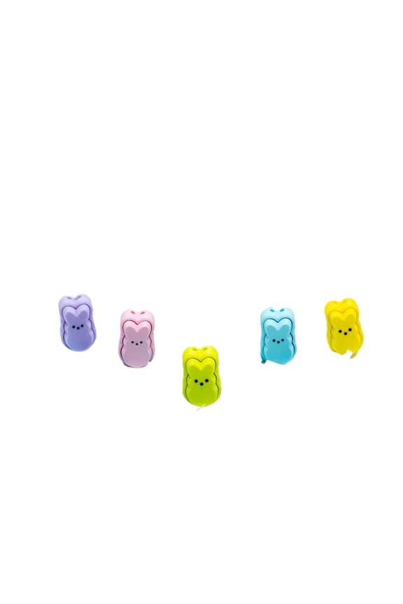 5PC Easter Marshmallow Push Keychain 3D Printing