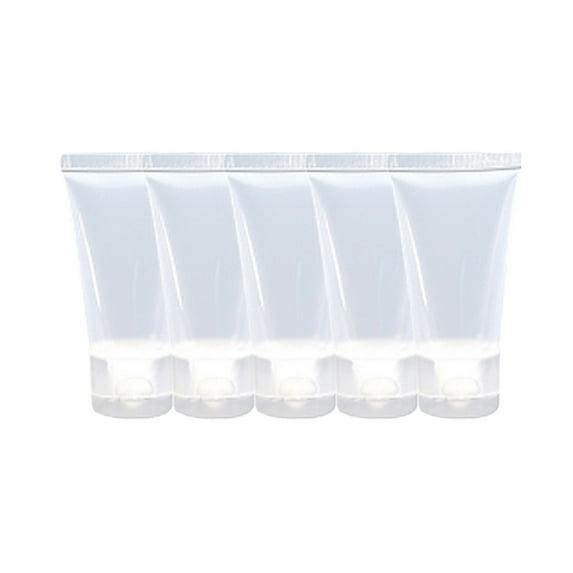 5PC Empty Hand Soap Cosmetic Cream Travel Lotion Containers Bottle 30ML