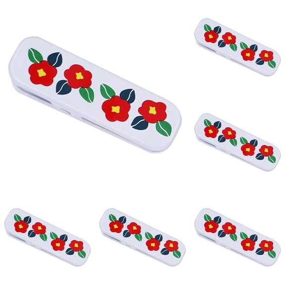 5PC Japanese Clips Print Strong Grip Non Barrettes Traditional Japanese Outfit AccessoryforStyling, 5-Pack Traditional Japanese Hair Clips, Strong Grip Kanzashi Clips, Cultural Costume Accessory