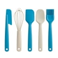 thumbnail image 1 of Mainstays 5-Piece Mini Silicone Utensil Set, 1 of 14