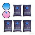 thumbnail image 1 of 5PC Reusable Dehumidifier Bags, 100g Rechargeable Desiccant Packs for Moisture Absorption, Fits Car Truck RV Closet Basement Toolbox, 1 of 8