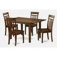 thumbnail image 1 of 5PC Set with Rectangular Table - Mahogany, 1 of 1