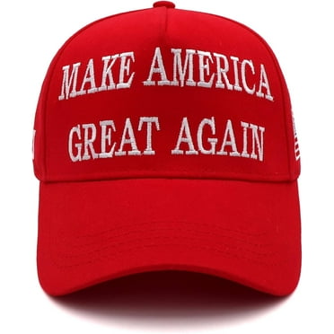5PC Trump 2024 MAGA Hat Make America Great Again Donald Trump Slogan with USA Flag Cap 45, 47 Presidential Campaign Hat