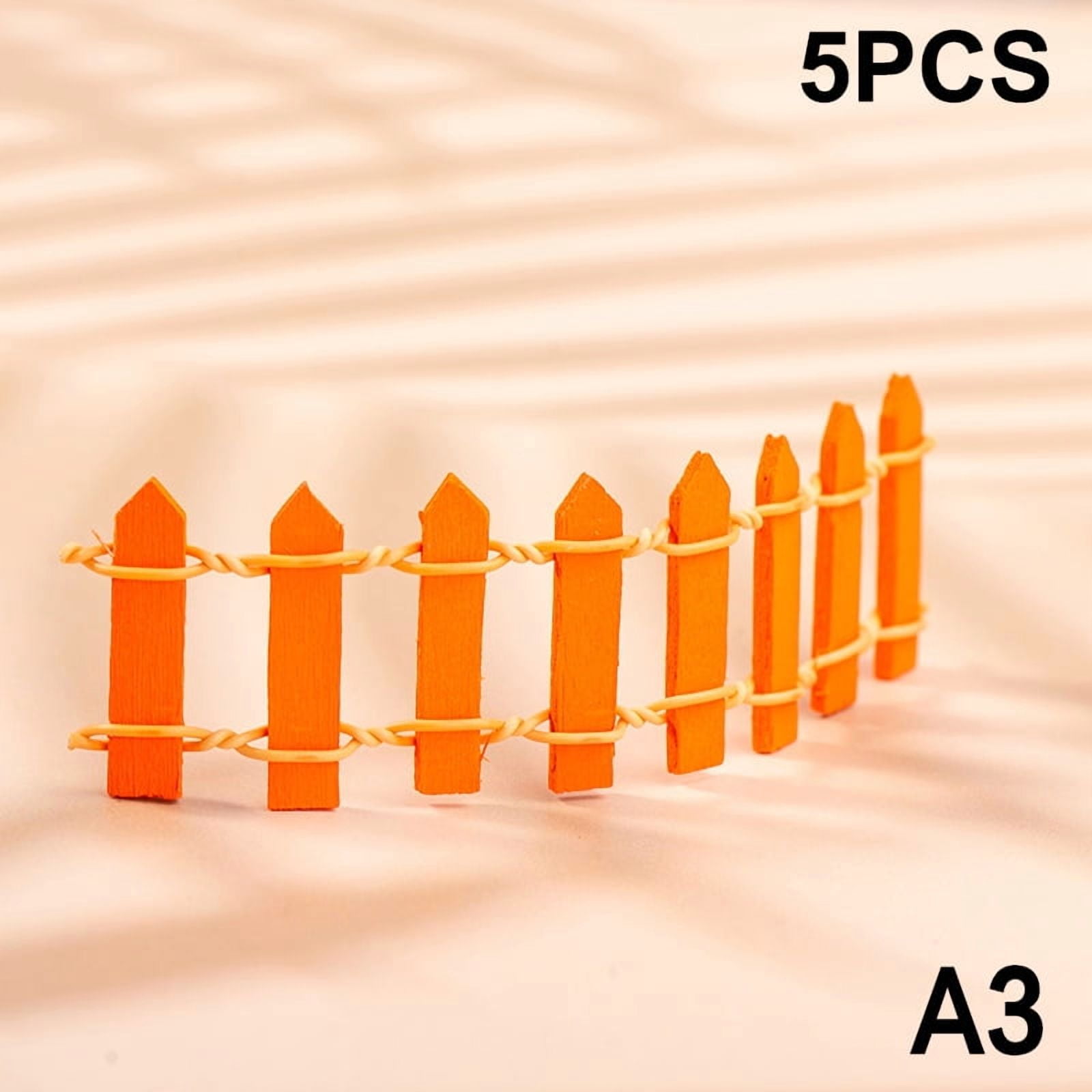 5PCC Mini Fence Garden And Bonsai Decoration Fairy Tale Garden Fence ...