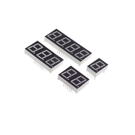 5PCS 0.56inch LED 7 Segment Display Tube Red | Digital Common Cathode/Anode