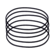 5PCS 0.6mm Square Folded Rubber Belt for Recorders Universal 40-115mm