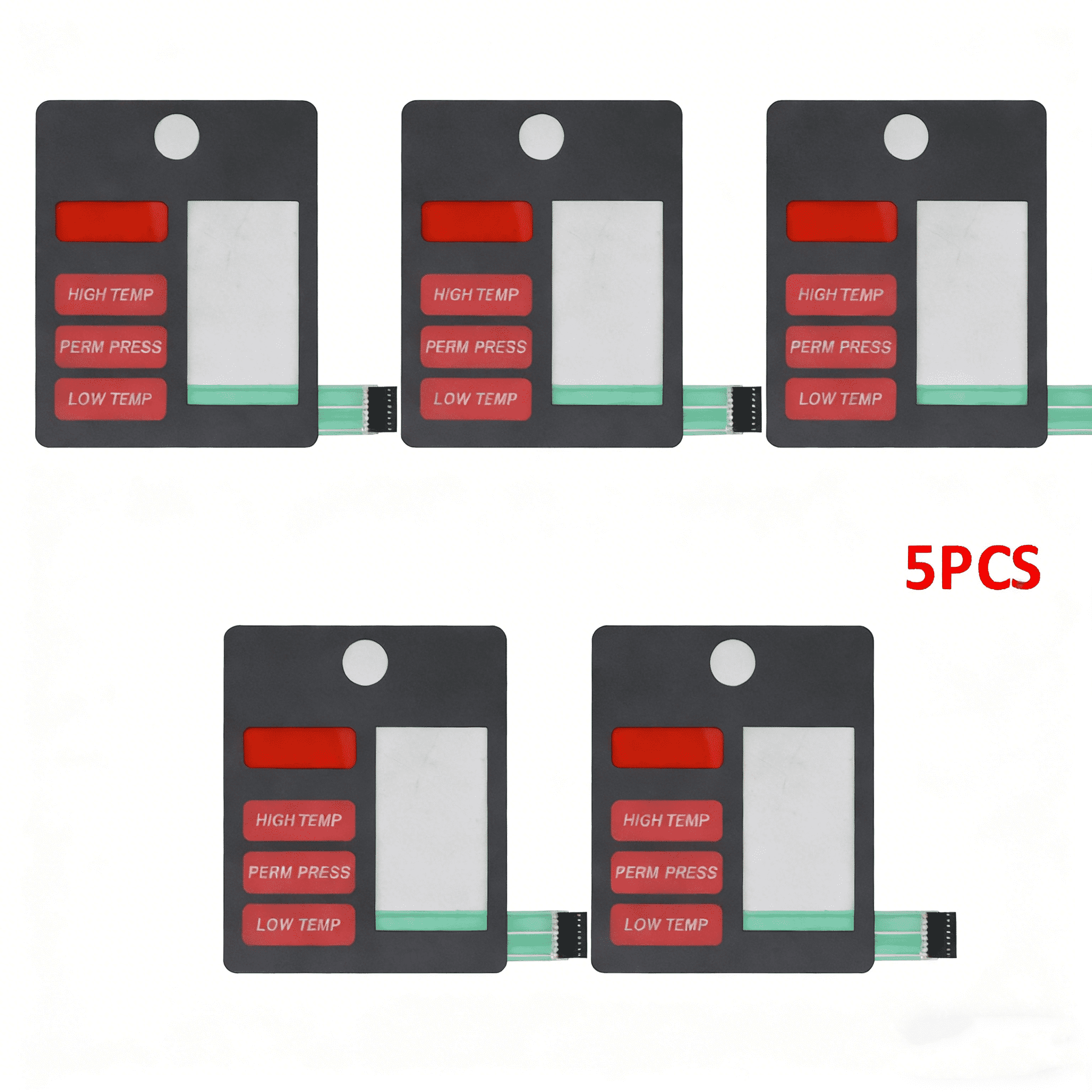 5PCS 112565 Right Side Red Keypad FOR AD530 ADC / American Dryer Part ...