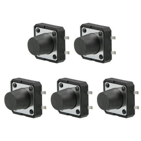 5PCS 12x12x9mm Panel Micro PCB Momentary Tactile Tact Push Button Switch DIP