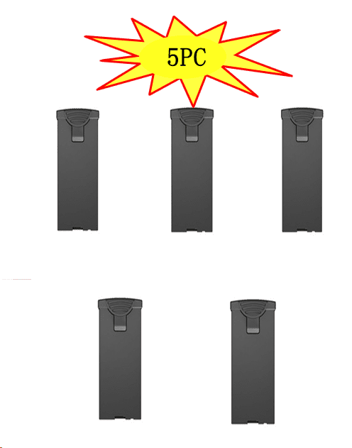 5PCS 3000mAh Battery for M22 Aerial Quadcopter RC Drone Backup Battery Parts