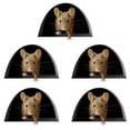 thumbnail image 1 of 5PCS 3D Vinyl Mouse Hole Wall Decals, Perfect for Adding Charm to Bedrooms and Living Rooms, 1 of 7