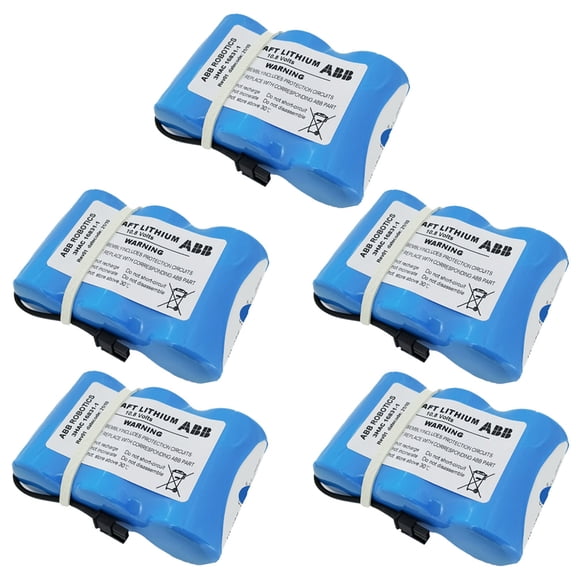 5PCS 3HAC16831-1 17000mAh 3HAC13150-1 Battery for ABB Robot Controller SMB CPU Server Battey 10.8V Lithium Battery