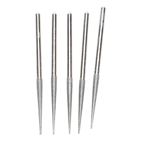5PCS 3mm Shank Grinding Rods Drill Grinding for Head Bur Needle Engraving Carving Polishing Glass Drill Bit
