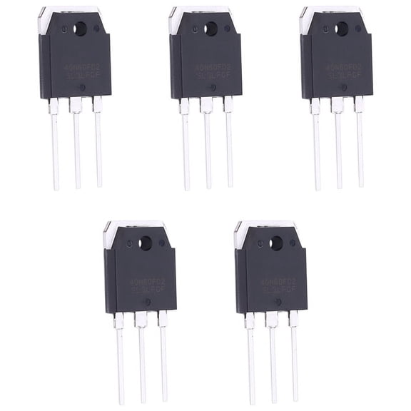 5PCS 40N60FD2 SGT40N60FD2 SGT40N60FD2PN 40A 600V Transistor TO-3P - High Efficiency & Fast Switching