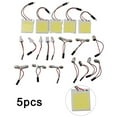 thumbnail image 1 of 5PCS 48 SMD Cob Led 12V White Light Car Interior Panel Lights Dome Lamp Bulb, 1 of 8