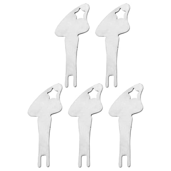 (5PCS) 500K Locking Switch Keys for Pass & Seymour 500K Tamper Resistant Electrical Switches and Heavy Duty Lockout Switches I Series - Tamper Resistant Light Keys, Lockout Light Switch Keys$$