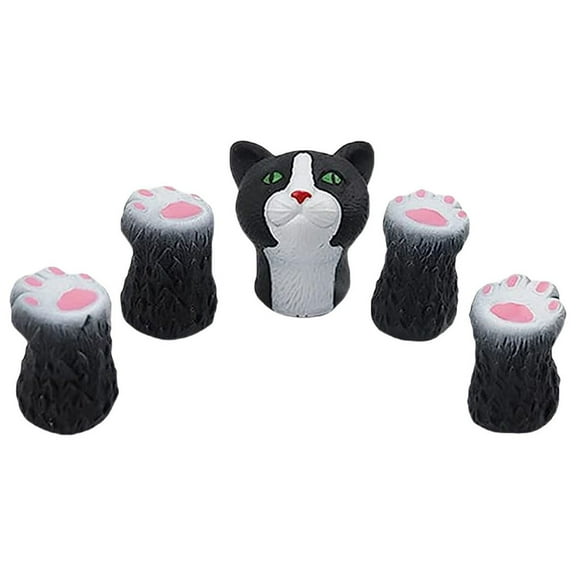 5PCS Animal Finger Puppets - Cute Plush Toys for Kids - Ideal Birthday/ Gifts