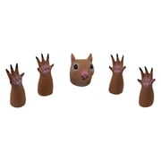 5PCS Animal Finger Puppets - Cute Plush Toys for Kids - Ideal Birthday/ Gifts