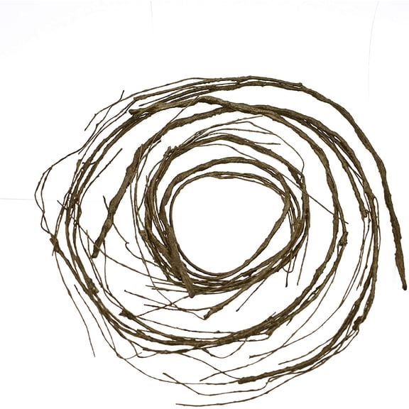 5PCS Artificial Curly Willow Branches, Decorative Dry Twigs, 30.7 Inches Fake Bendable Sticks Vintage Vines Stems DIY Craft Vases Artificial Flowers Garden Hotel Office Home Farmhouse Decor