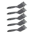 5PCS BBQ Grill Cleaning Brush Multifunctional Plastic Handle Barbecue