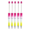 thumbnail image 1 of 5PCS Beaded Ballpoint Pens Retractable Ballpoint Pen Decompression Pen Toy, 1 of 21