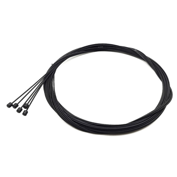 5PCS Bicycle Gear Shift and Brake Inner Cables 2.1m PTFE Coated Shifter Wires for Mountain Road and Folding Bikes
