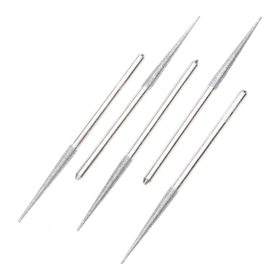 5PCS Bur Engraving Carving Polishing Glass Drill Bit 5PCS 3mm Shank Grinding Rods Drill Grinding for Head