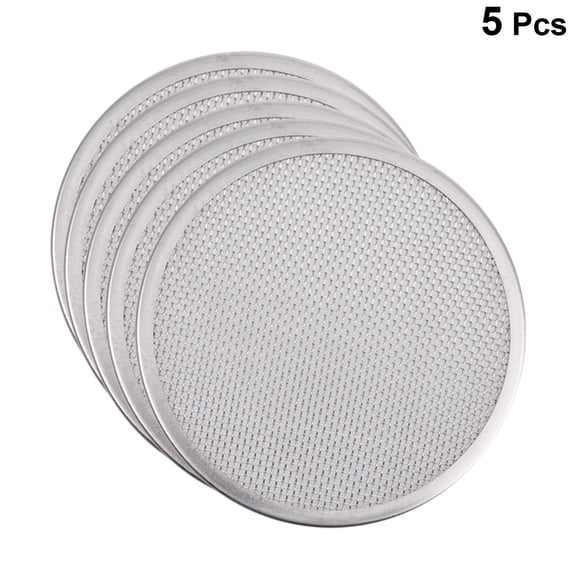 Homoyoyo 5-Pack Fine Mesh Strainer for Jar Lids, , Stainless Steel Filter Set