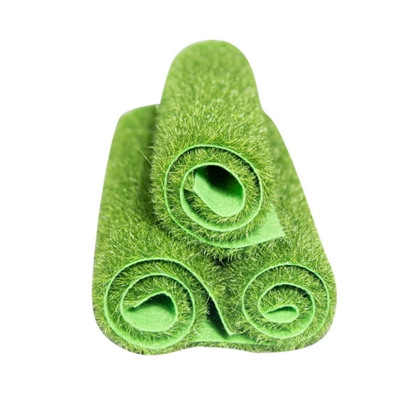 5PCS Chicken Nesting Box Pads,Washable Artificial Grass Rug Carpet Fake Grass Synthetic Turf Mat for Chicken Coop Pet Garden Lawn Indoor Outdoor(5.9Inch,Green)