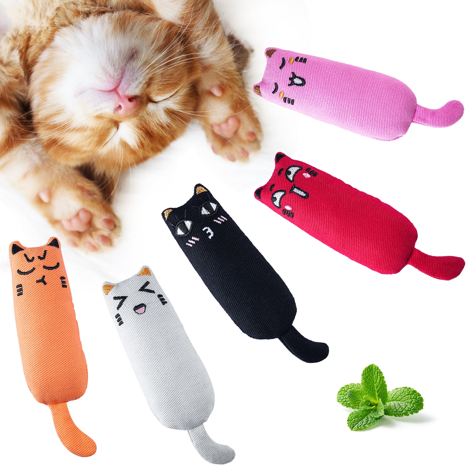 Catnip Toy for Cat Kitten Lovely Animal Plush Toy Scratch-Resistant  Bite-Resistant Teething Toy Relieve Boredom Playing Toys Chew Accessories –  labākās preces interneta veikalā Joom Geek