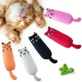 thumbnail image 1 of 5PCS Christmas Pet Toy Cute Expression Bite Resistant Cat Toy Pet Chew Toy Catnip Toy for Cat Bite toy, 1 of 8