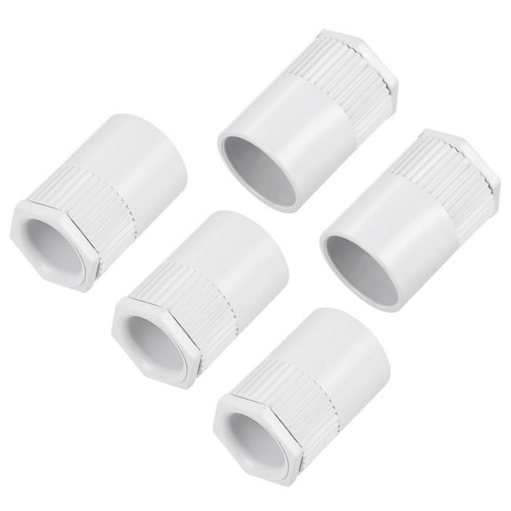 5Pcs Conduit Adaptor Male Lock Nut for 20mm Tube Dia Seal Connect for Conduit Box