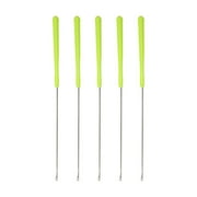 5PCS Crochet Hooks, Plastic Handle Crochet Needle for Braid Hair