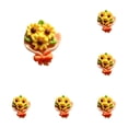 thumbnail image 1 of 5PCS Cute Resin Flatback Charms Embellishments, DIY Accessories for Scrapbooking, Phone Case Decor, Jewelry Making & Handmade Projects, 1 of 4