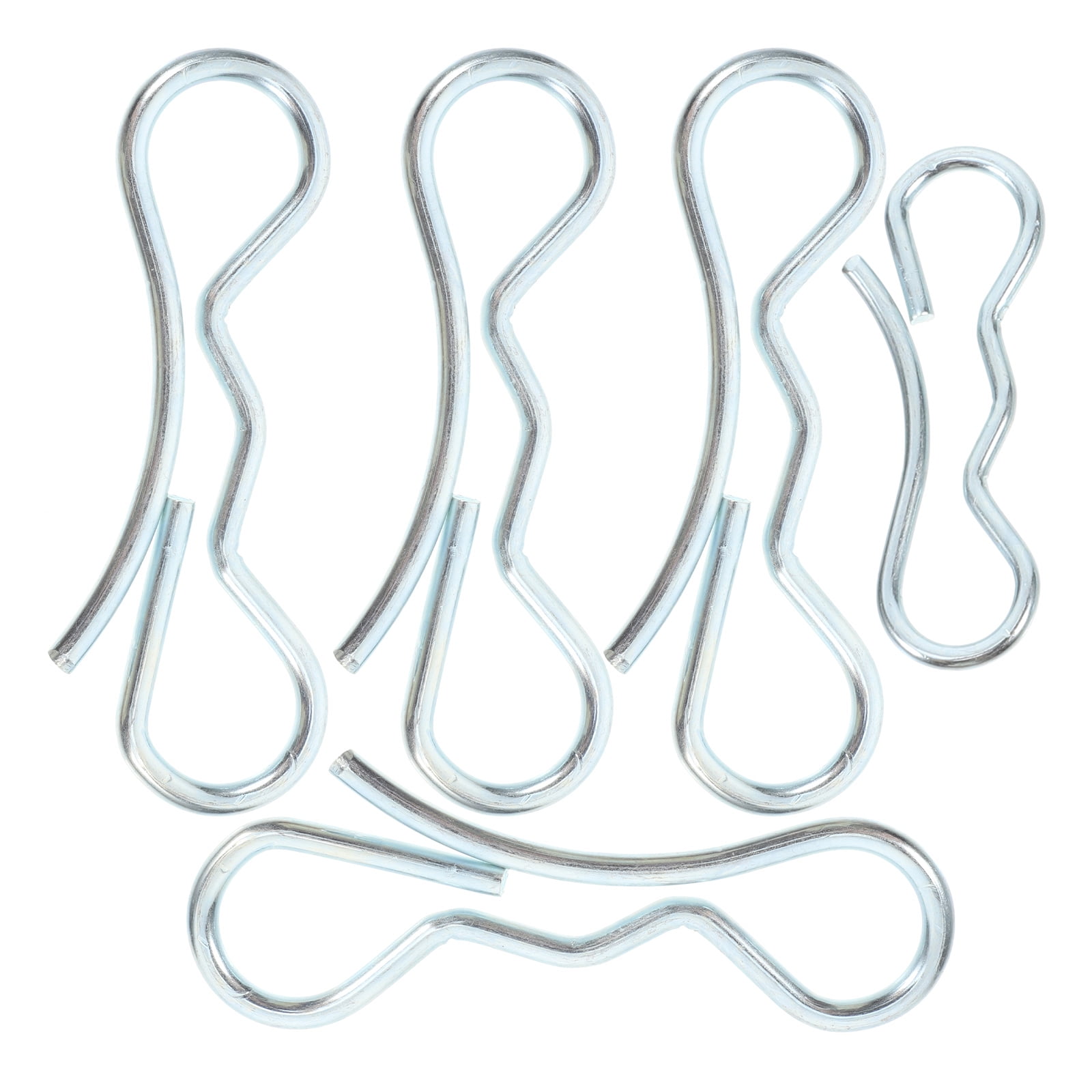 FONDOTIN 5PCS Deck Pins Bow Tie Lock Cotter Pin Silver for Lawn Mower ...