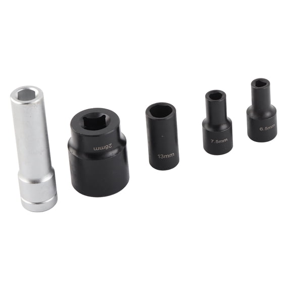 5PCS Diesel Fuel Injection Pump Remover Installer Kit Carbon Steel Automotive Engine Tool for Bosch VE VW Audi / 15.0 x 10.0 x 4.0 inches