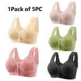 thumbnail image 1 of Cyglowse Front Closure Bras for Older Women, Daisy Bras Multicolor Bras for Women 17B52 Front Clasp Bras for Women Plus Size 46, 1 of 9