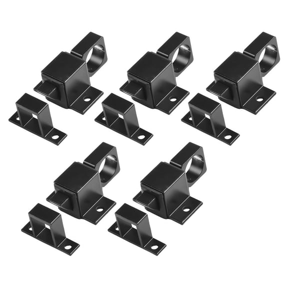 5PCS Door Latch Aluminum Alloy Security Automatic SASH Door Spring Bounce Lock