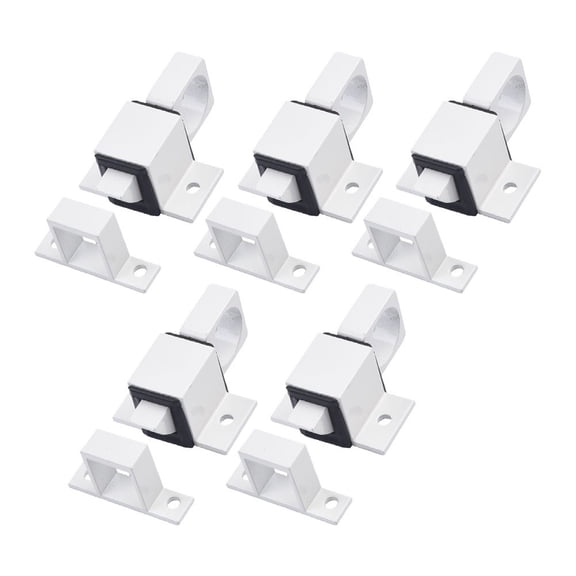 5PCS Door Latch Aluminum Alloy Security Automatic SASH Door Spring Bounce Lock