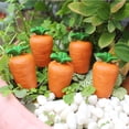 thumbnail image 1 of 5PCS Easter Carrot Resin Garden Stakes, Mini Carrot Plug-in Ornaments, Resin Carrot Decor for Outdoor Garden, Courtyard & Bonsai Decoration(Orange), 1 of 8