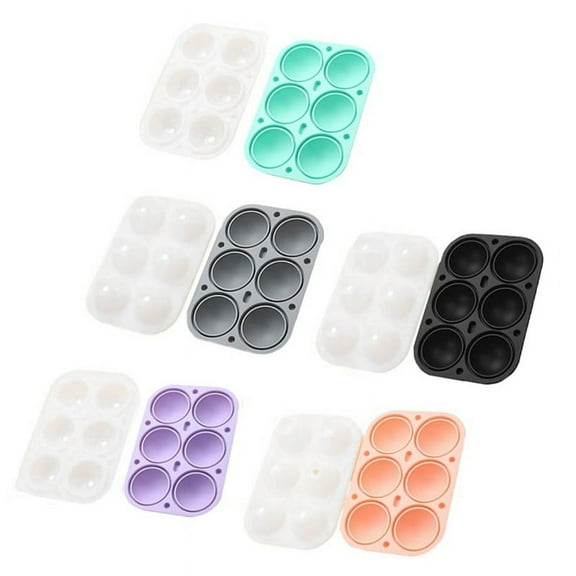 5PCS Egg Molds Silicone Bite Jello for Whole Easter