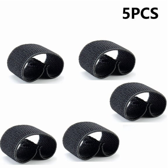 5PCS Elastic Nylon Fastening Straps for Backpack Waistband Cable Ties