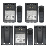 5PCS FNB-101Li Battery FNB-102Li Battery for YAESU VX-8 Battery VX-8R VX-8DR VX-8D VX-8GR FT-1R FT-1D FT-1XD FT-1XDR FT-1DR FT-2R FT-2D FT-2DR FT-3R FT-3DR SBR-14 SBR-14Li 2200mAh Battery