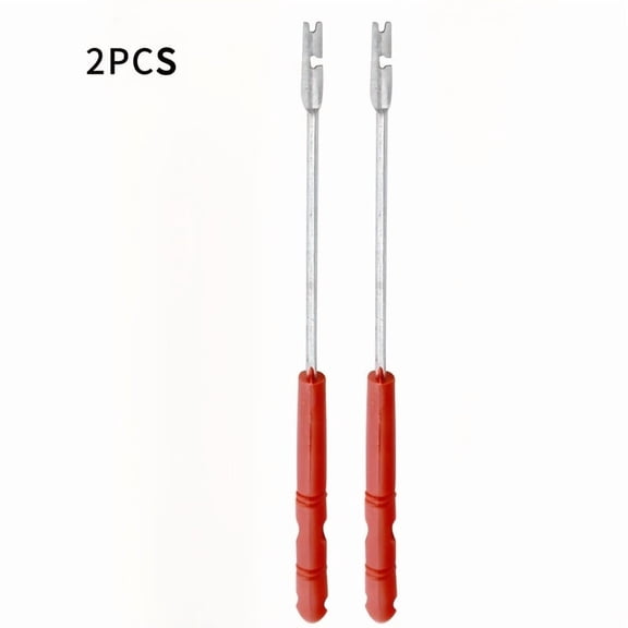 5PCS Fishing Hook Remover Tool, 5.7" Stainless Steel Fish Line Cutter with ABS Handle, Portable Reusable Dehooker for Anglers
