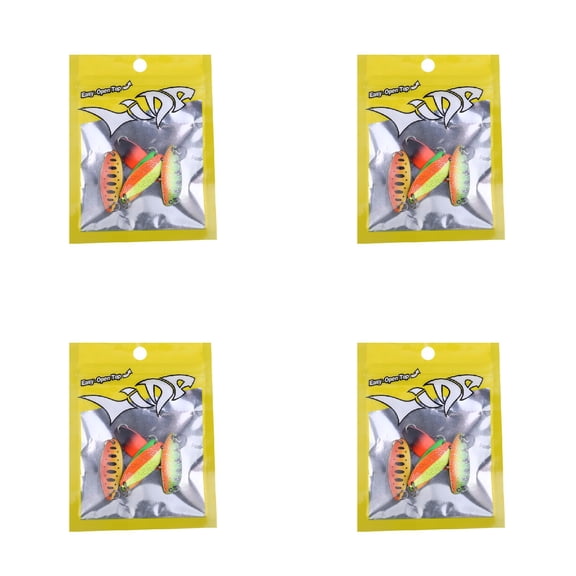 5PCS Fishing Lures Trout Spoon Japan Blinker Tugboat Perch 3.4cm/3.5g