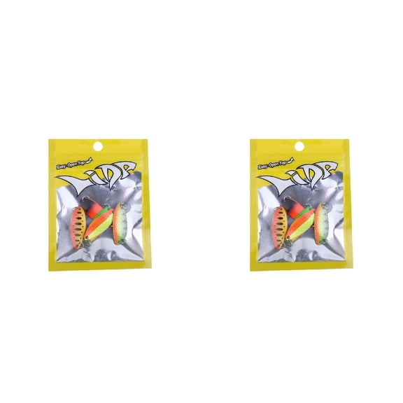 5PCS Fishing Lures Trout Spoon Japan Blinker Tugboat Perch 3.4cm/3.5g