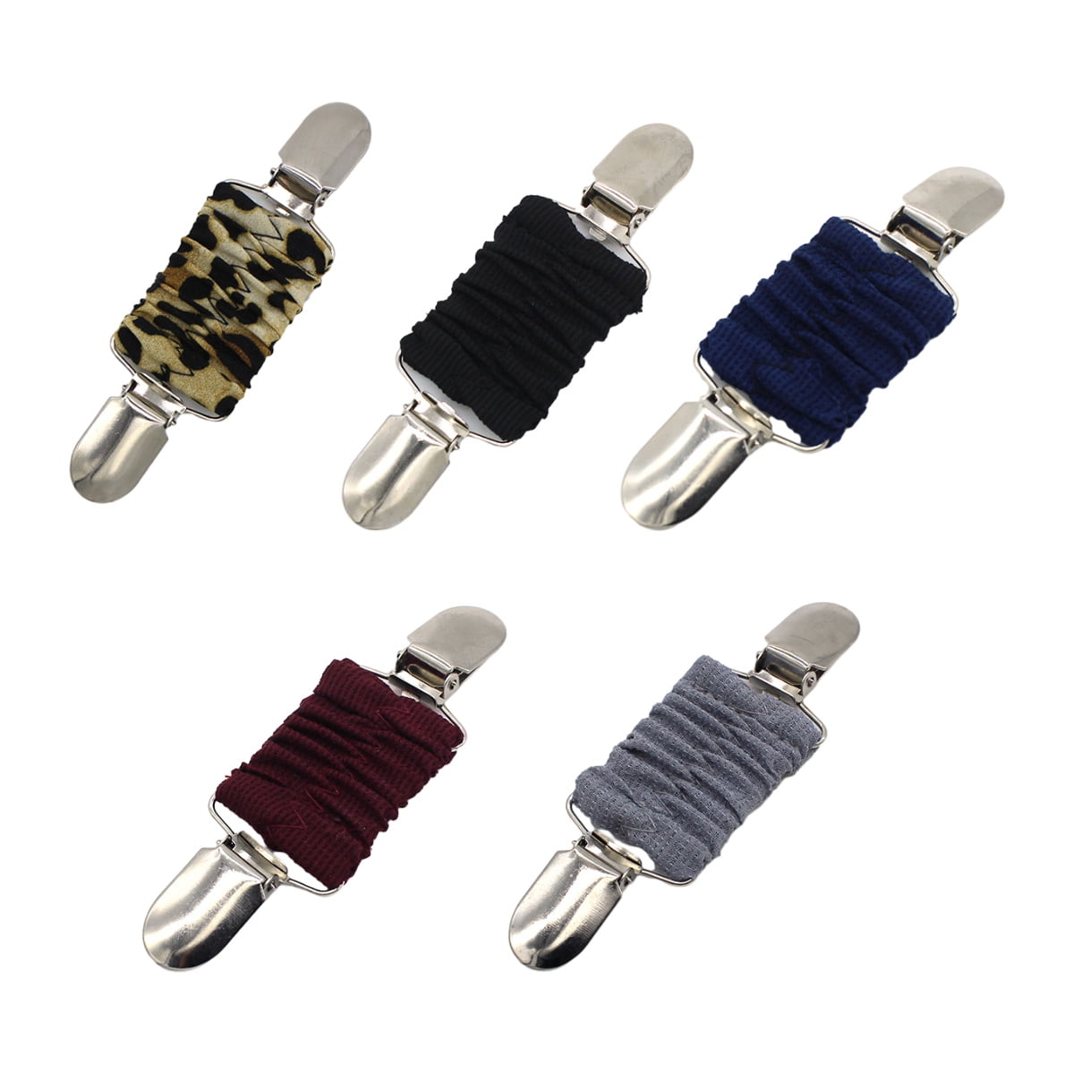 Soiftra 5er Set Cardigan Clips - Dehnbare Kleberclips Für Pullover, Schals & Röcke