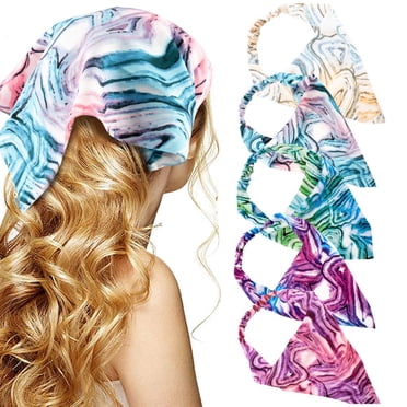 6 Pcs Floral Hair Scarf Headbands For Women Bohemian Style