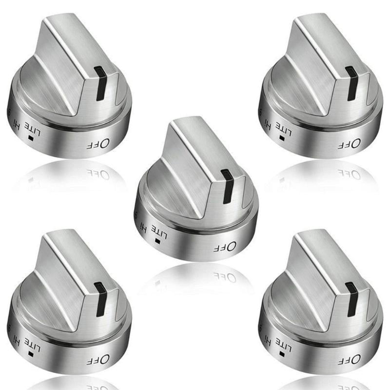 5PCS Gas Stove Knob Replacement for PS11729081 AP5989029 Stove Replacement