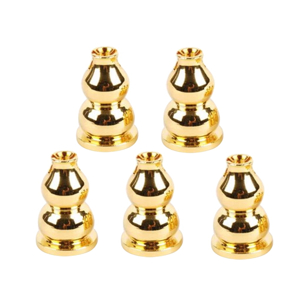 5PCS Golden Brass Incense Burner Holder For Incense Stick Coil Bottle